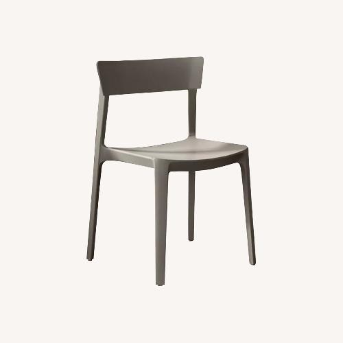 Used Calligaris SKIN Monoblock Chair in Taupe for sale on AptDeco