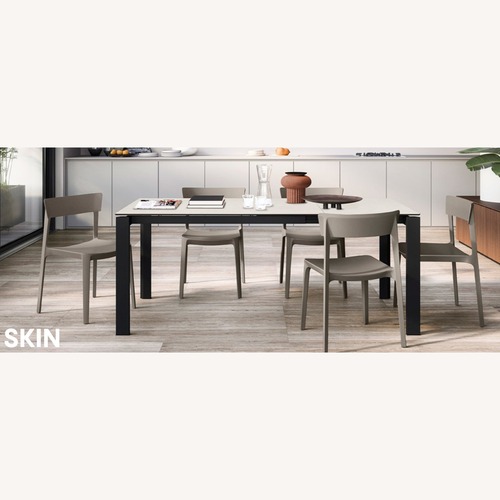 Used Calligaris SKIN Monoblock Chair in Taupe for sale on AptDeco