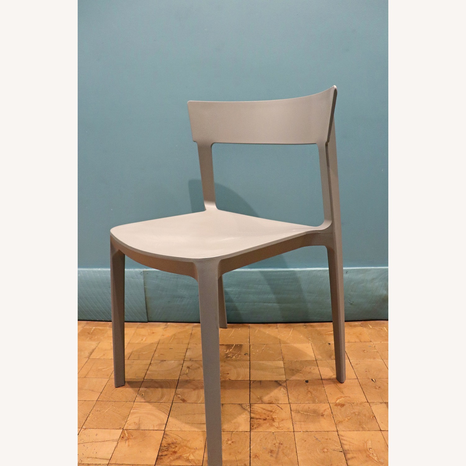 Calligaris SKIN Monoblock Chair in Taupe - image-4