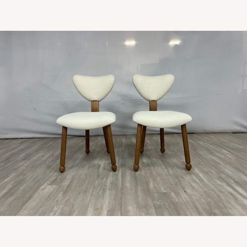 Used Lulu and Georgia Fontaine Dining Chair Set for sale on AptDeco