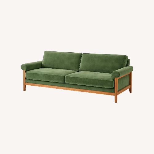 Used Green Velvet Sleeper Sofa for sale on AptDeco