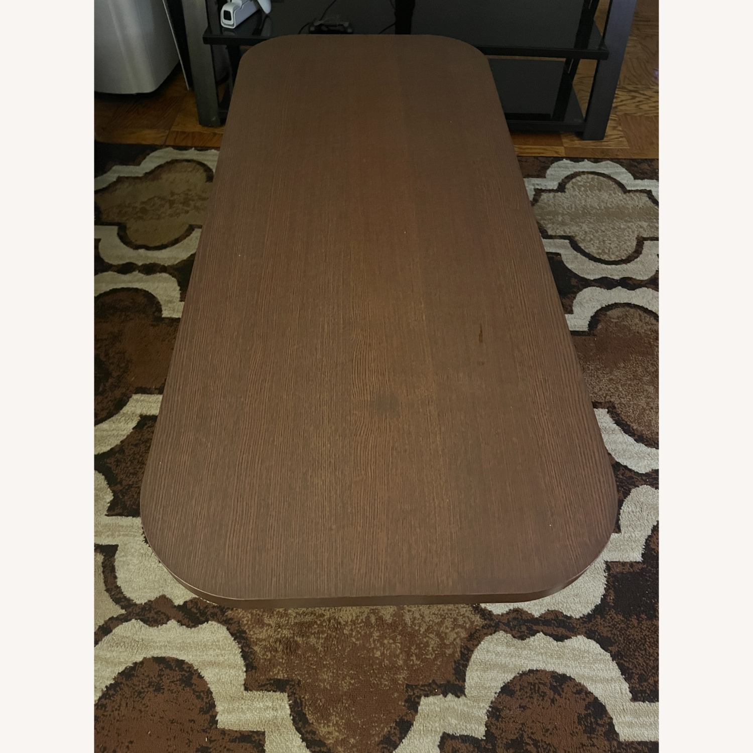 IKEA LISTERBY Dark Brown Wood Coffee Table - image-3