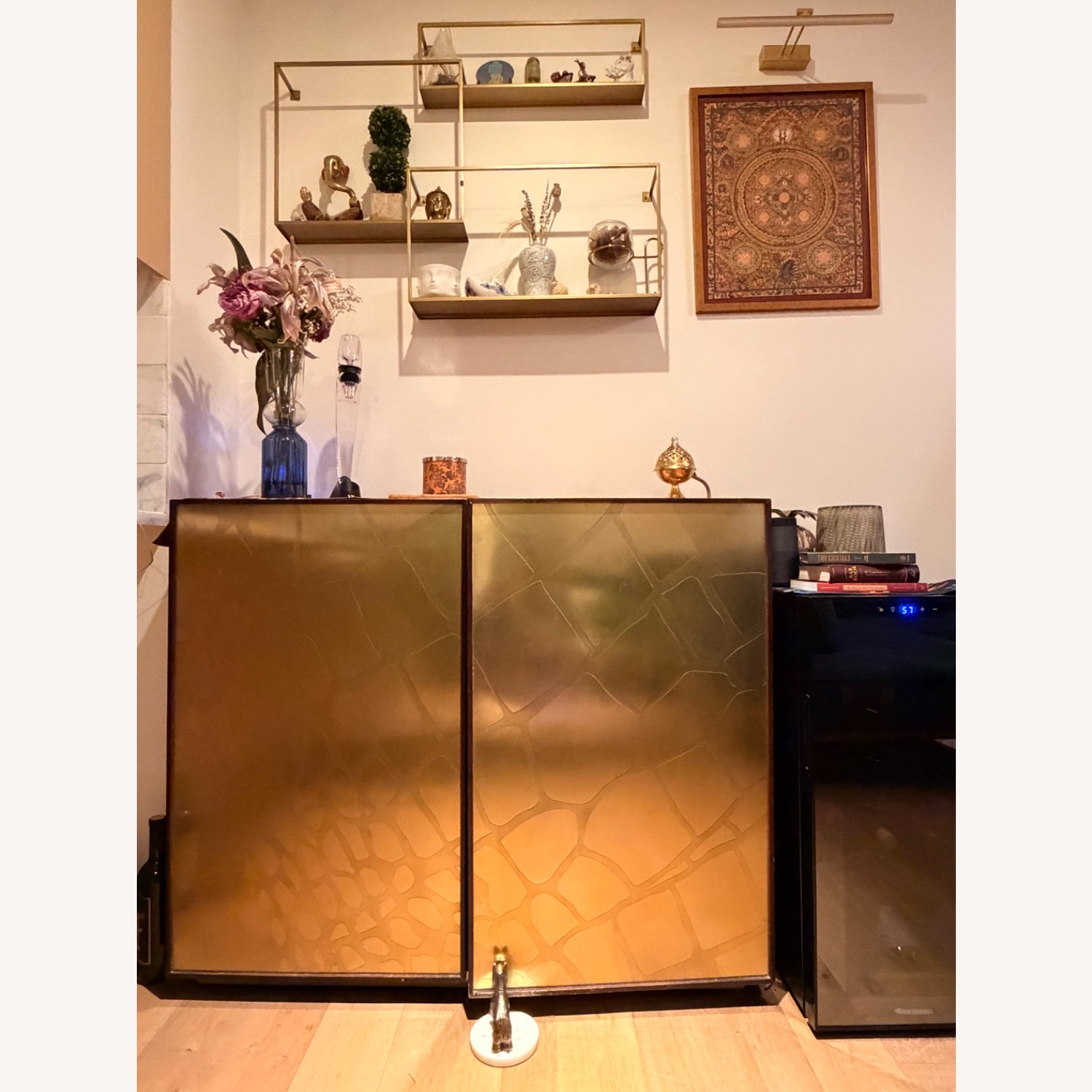 CB2 Serpent Bar Cabinet - image-1