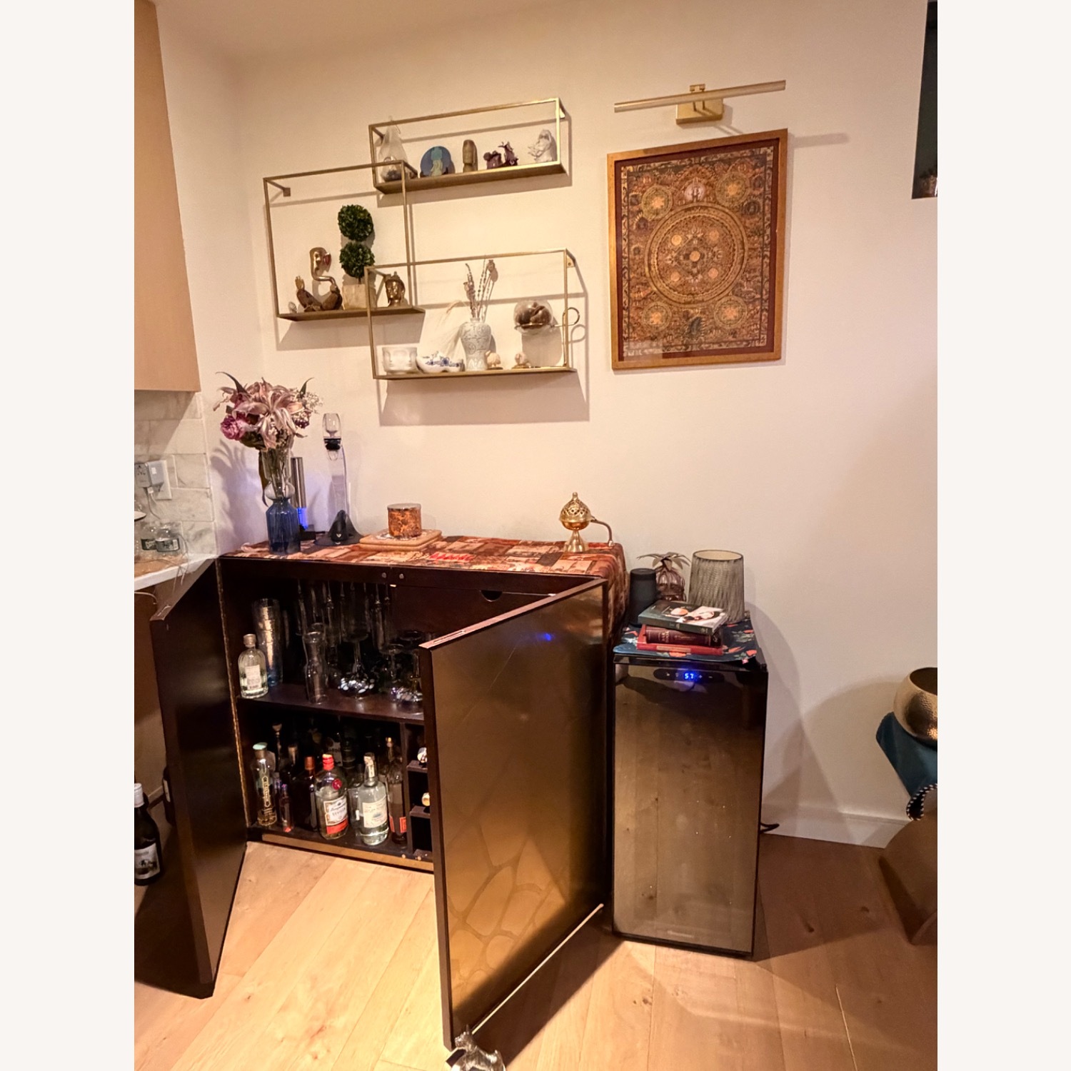 CB2 Serpent Bar Cabinet - image-5