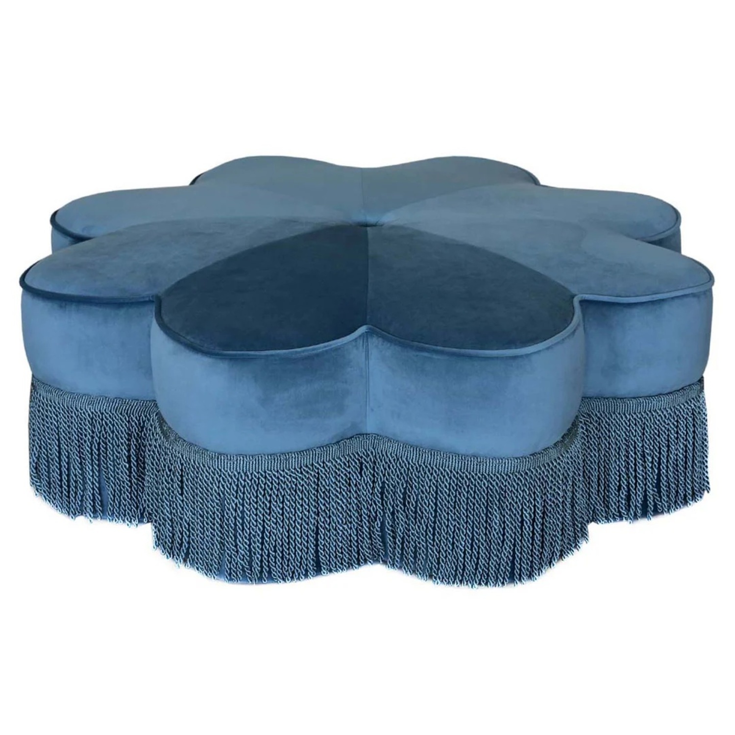 Velvet Ottoman - image-0