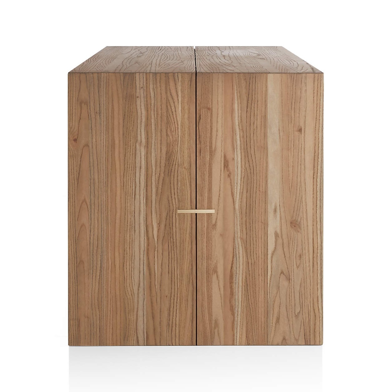 Crate & Barrel Maxwell Dark Brown Wood Dining Table - image-2