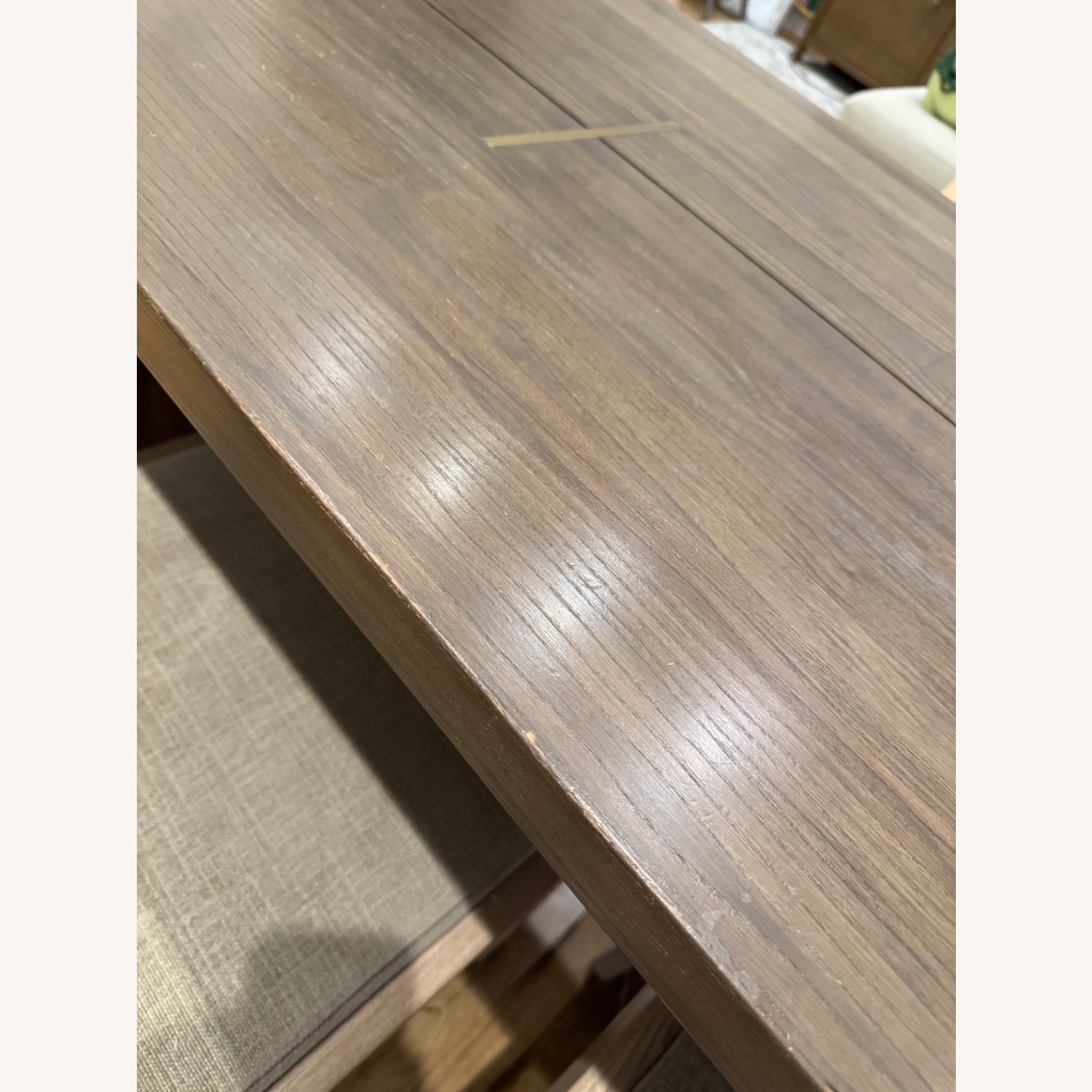 Crate & Barrel Maxwell Dark Brown Wood Dining Table - image-7