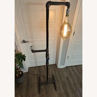 Black Metal Floor Lamp