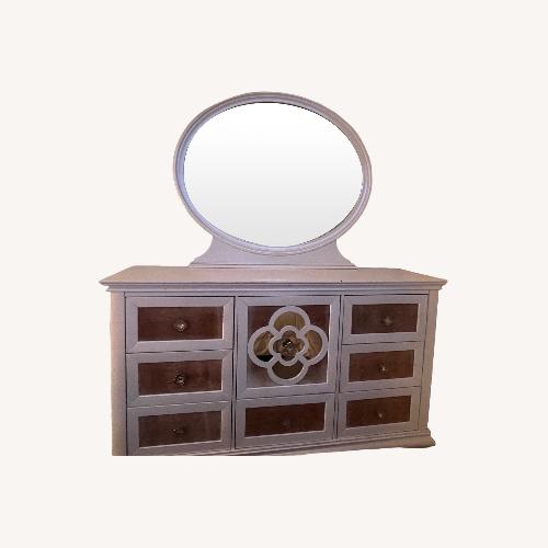 Used White Wood Dresser for sale on AptDeco