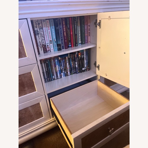 Used White Wood Dresser for sale on AptDeco