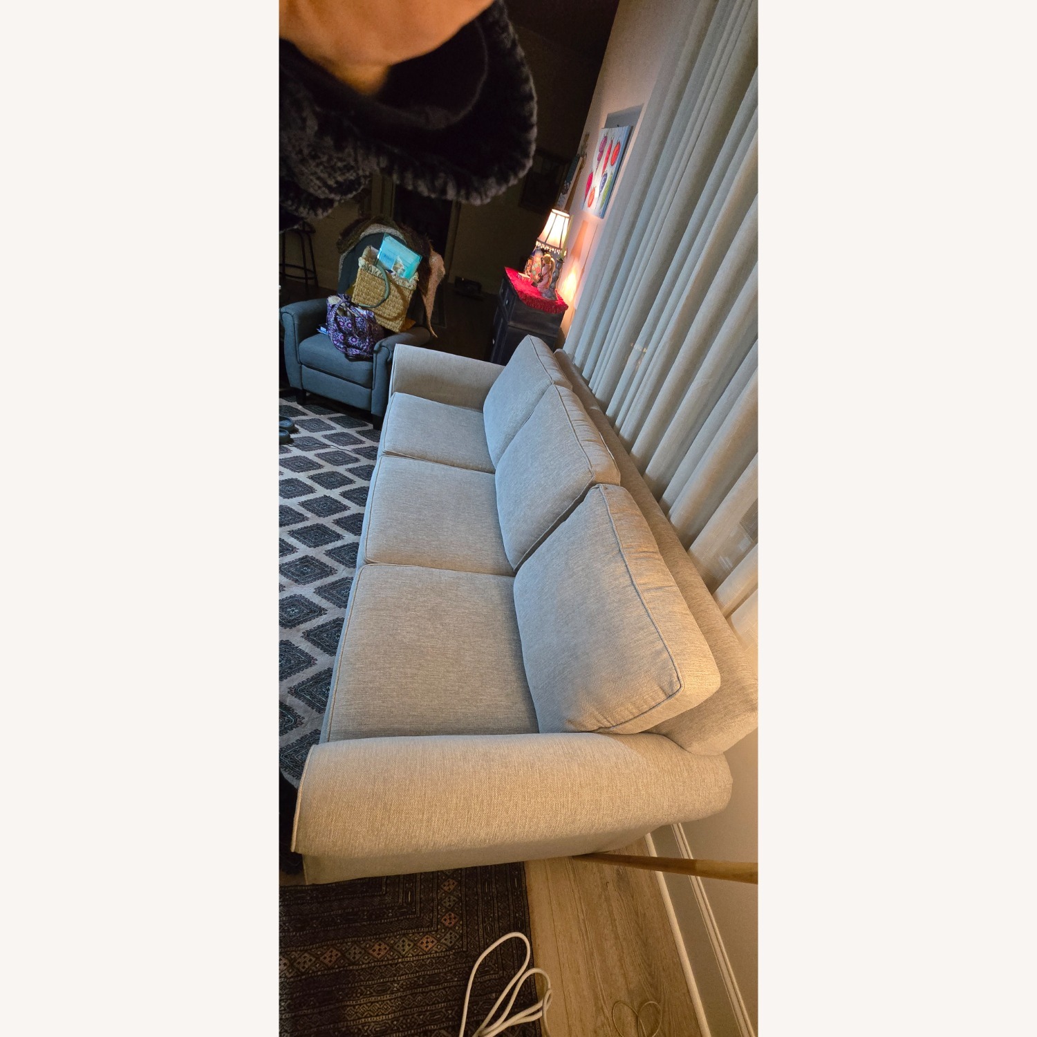 Pottery Barn Buchanan Roll Arm Sofa (87")  - image-2