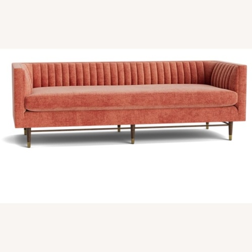 Used Joybird Chelsea Sofa in Plush Terra Rose for sale on AptDeco
