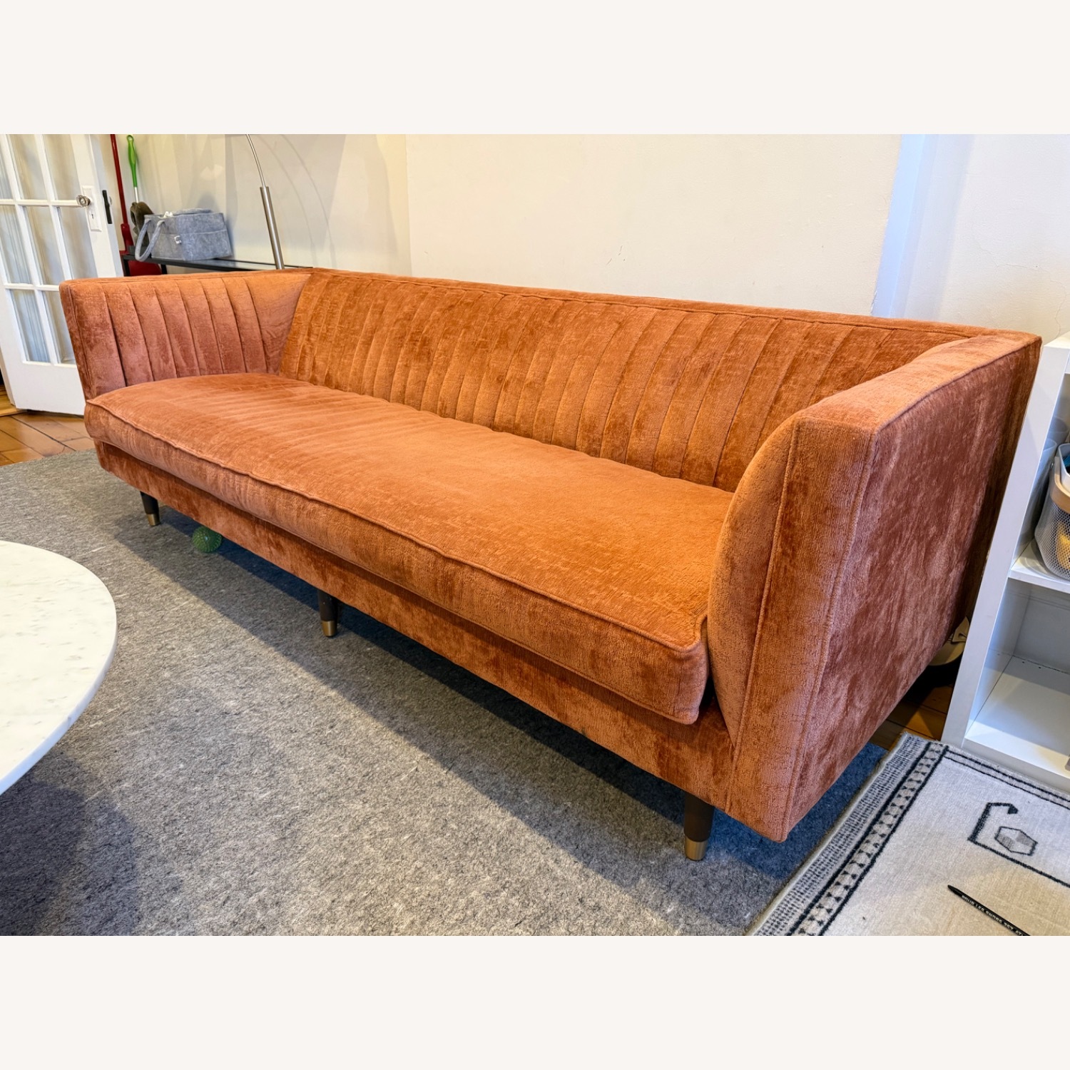 Joybird Chelsea Sofa in Plush Terra Rose - image-3