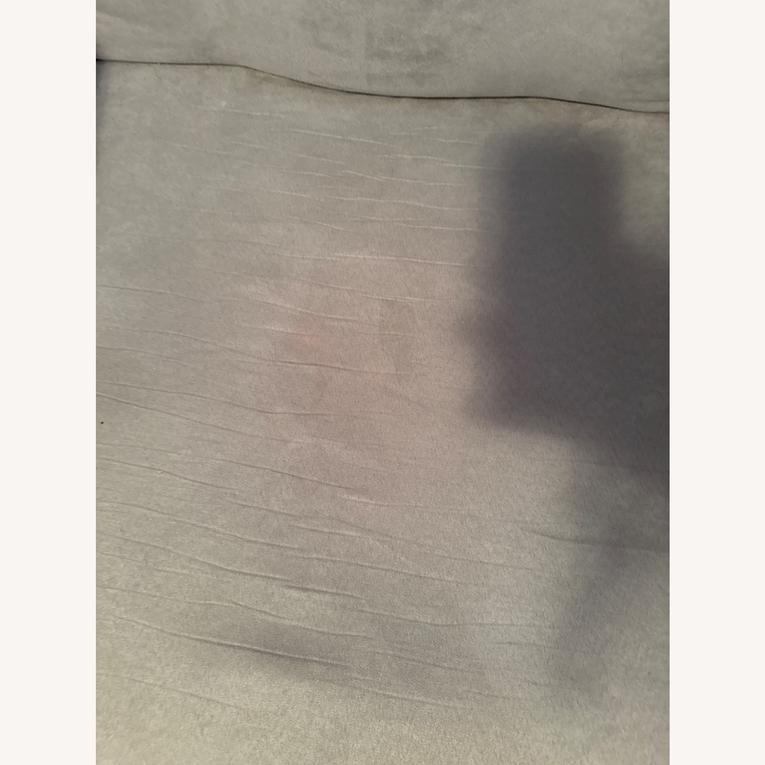 Light Gray Fabric Nursing Chair - image-4