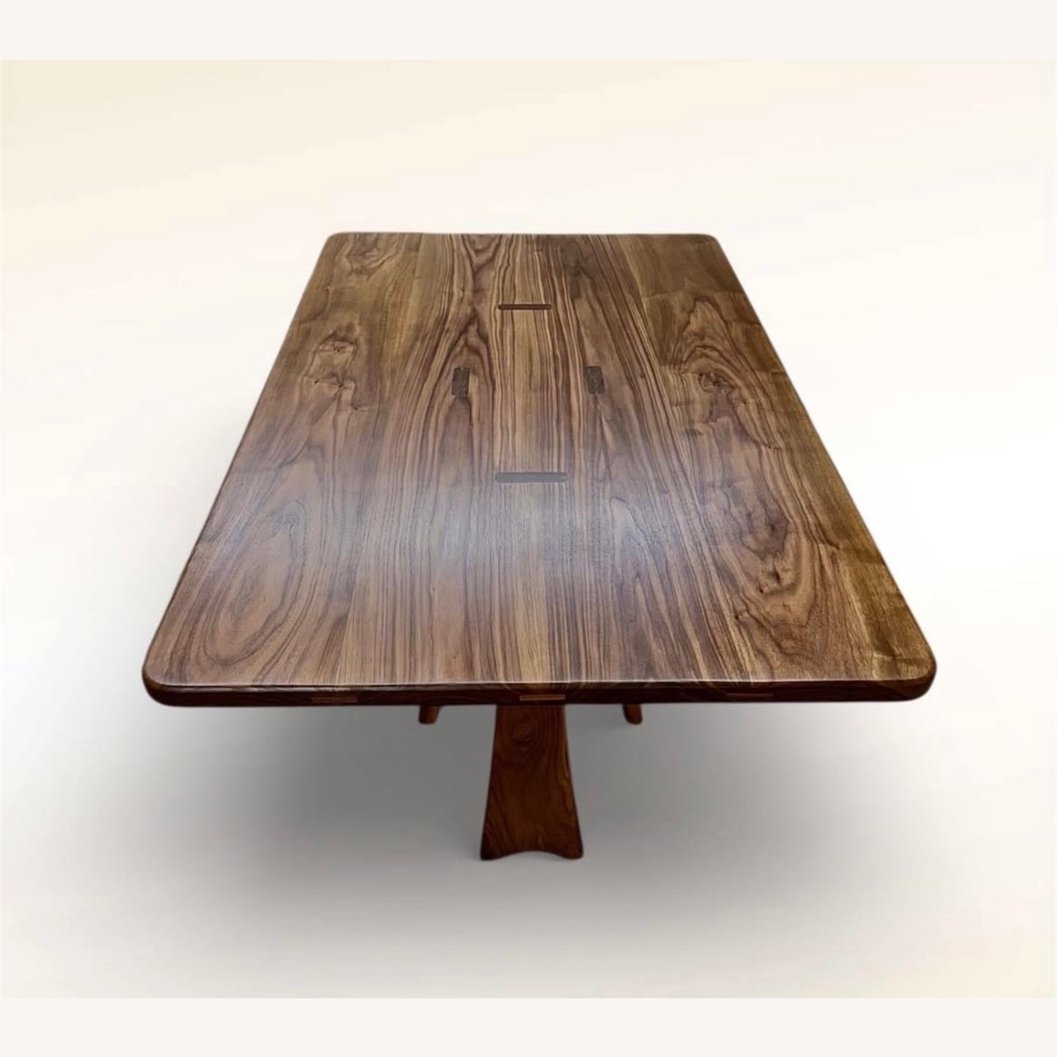 Handmade Solid Walnut Dining Table - image-3