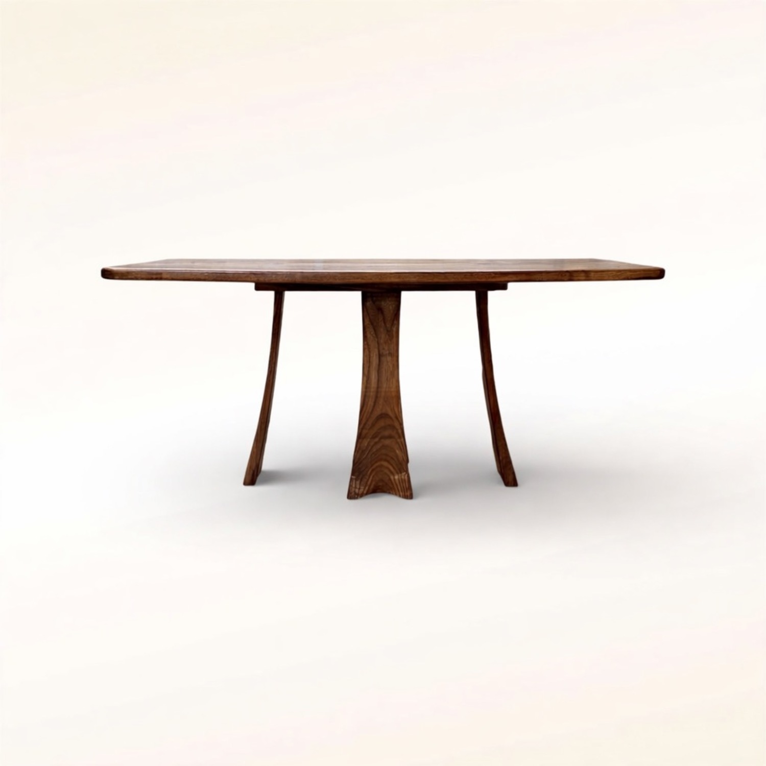 Handmade Solid Walnut Dining Table - image-2