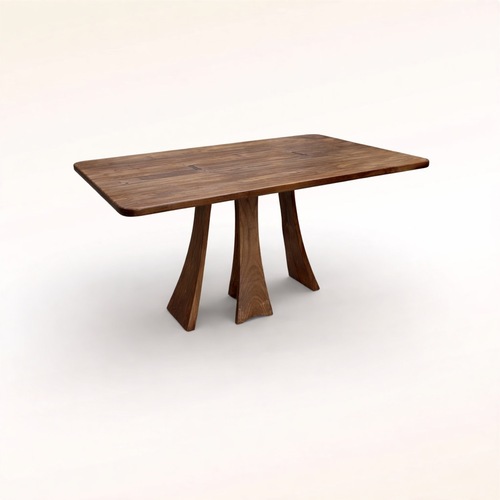 Used Handmade Solid Walnut Dining Table for sale on AptDeco