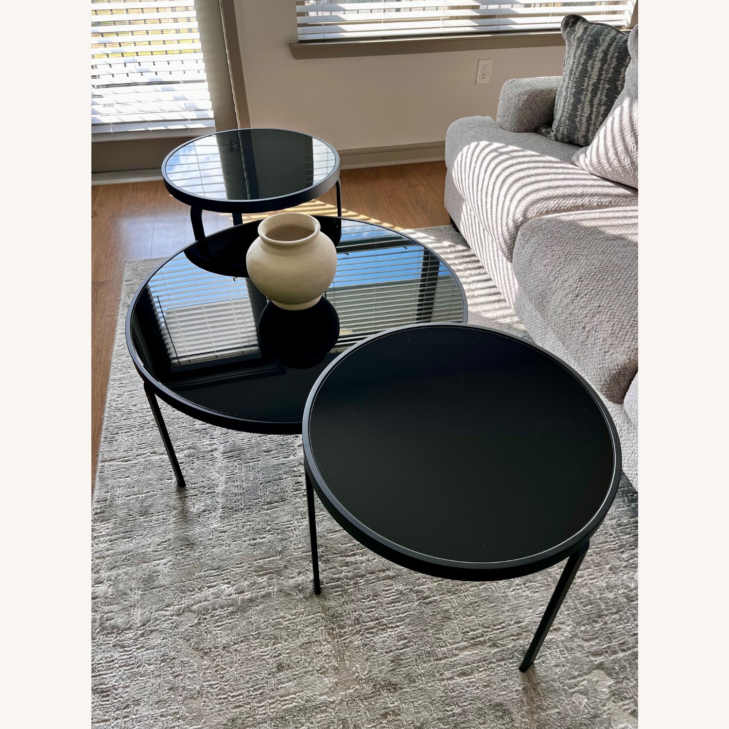 Ashley Furniture Black Side Tables - image-3