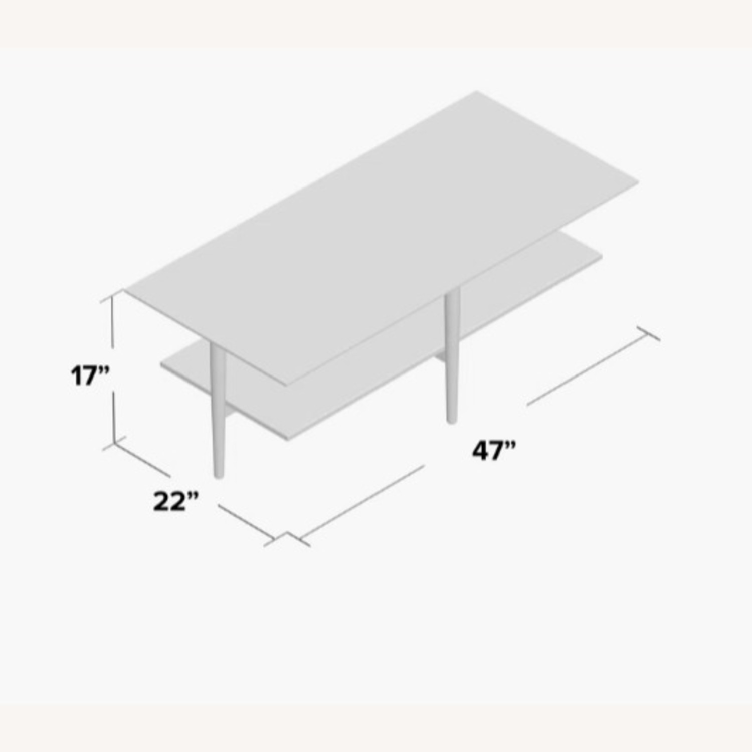 Wade Logan Otto Glass Top Coffee Table - image-2