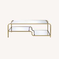 Wayfair Gold Mirrored Coffee Table