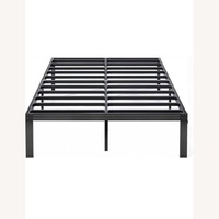 Black Metal Full Size Bed Frame
