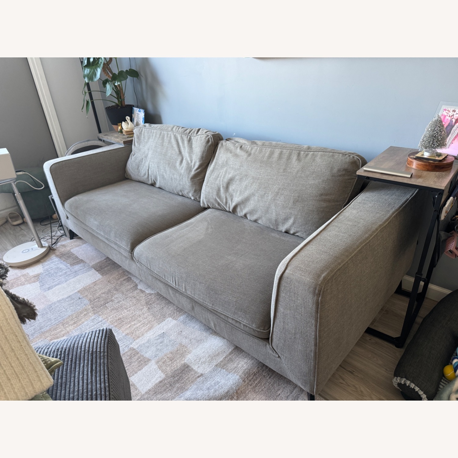 Calligaris Carré Dark Gray 2 Seater Sofa - image-3