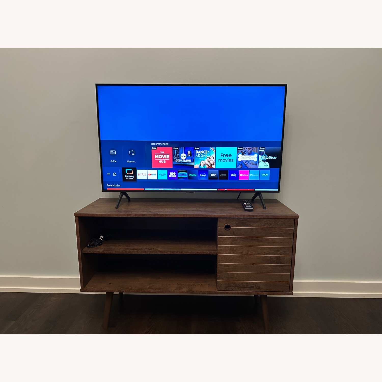 Dark Brown Media Storage - image-1