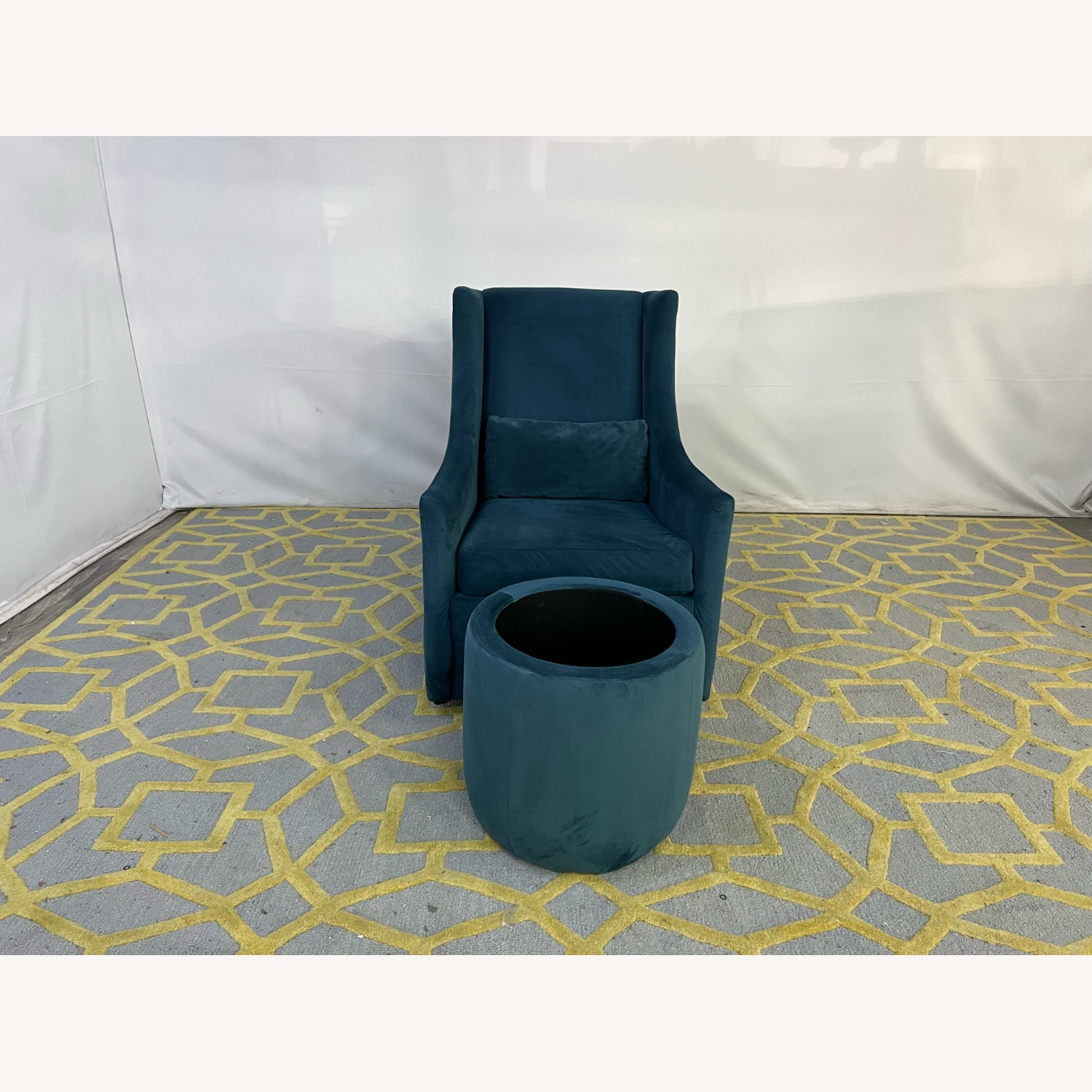 West Elm Graham Glider Chair and Storage - image-2