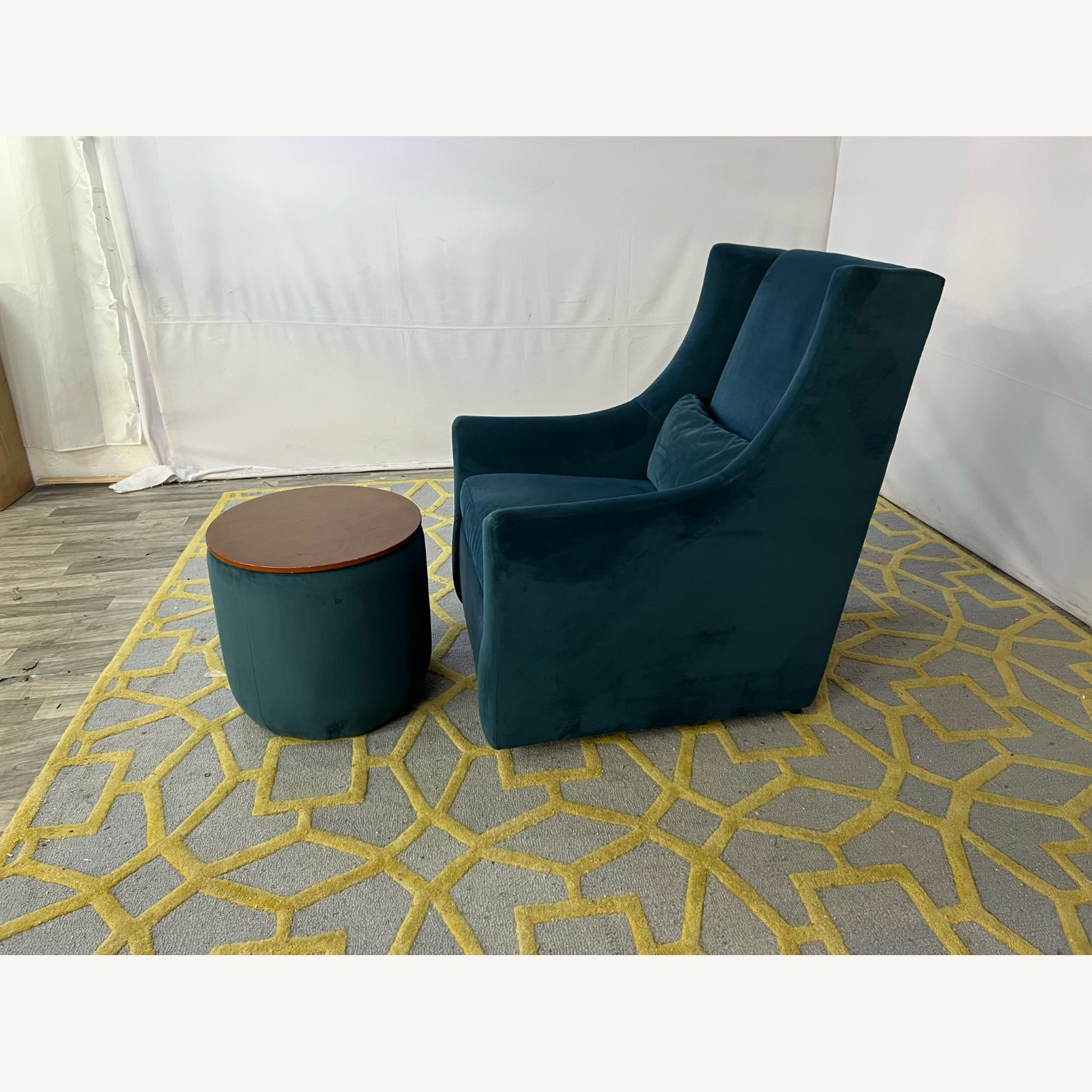 West Elm Graham Glider Chair and Storage - image-6