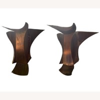 Copper Abstract Outdoor Sculptures / Statues
