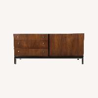 Mid Century Lowboy by Martinsville with Chrome