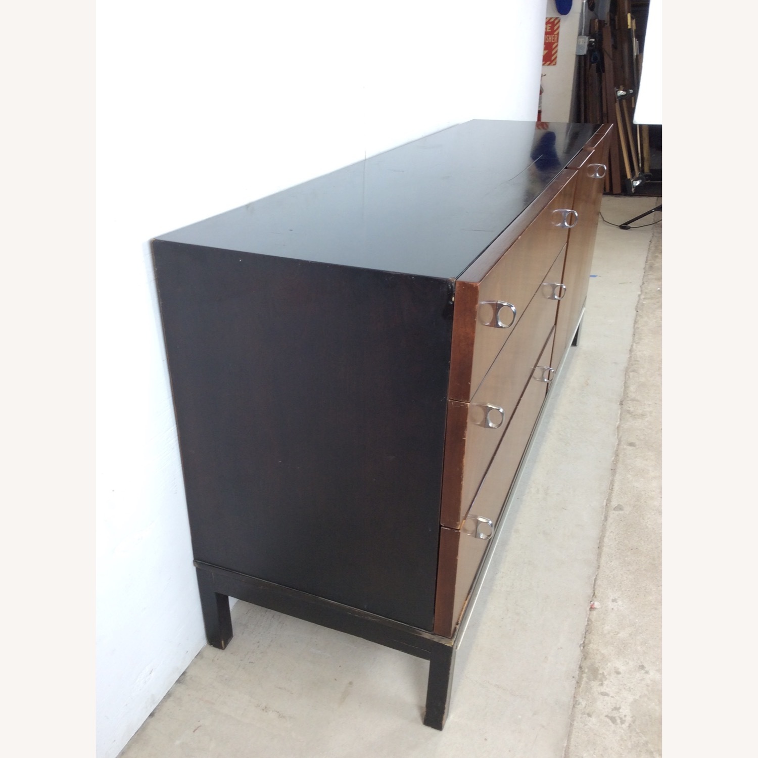 Mid Century Lowboy by Martinsville with Chrome - image-17