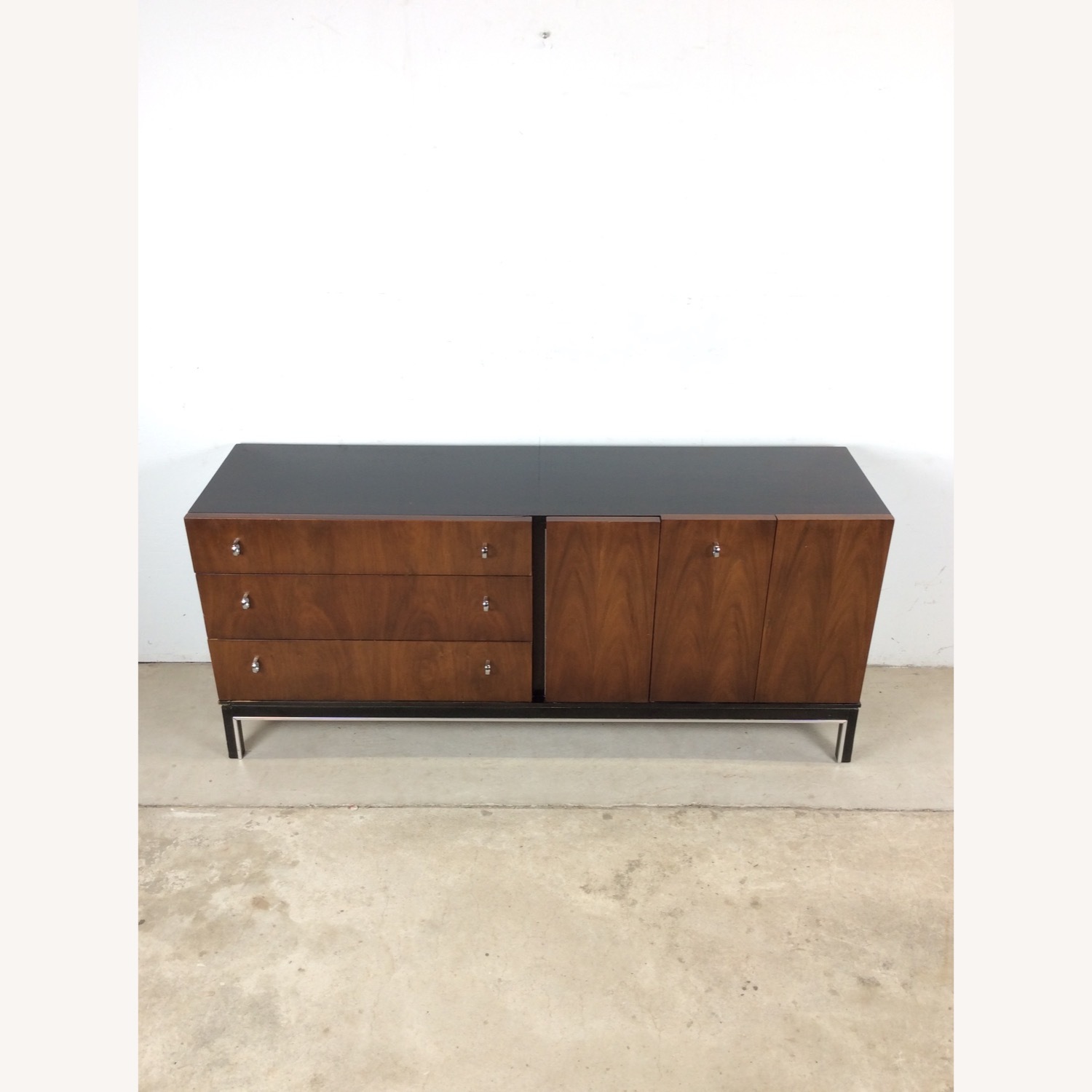 Mid Century Lowboy by Martinsville with Chrome - image-3