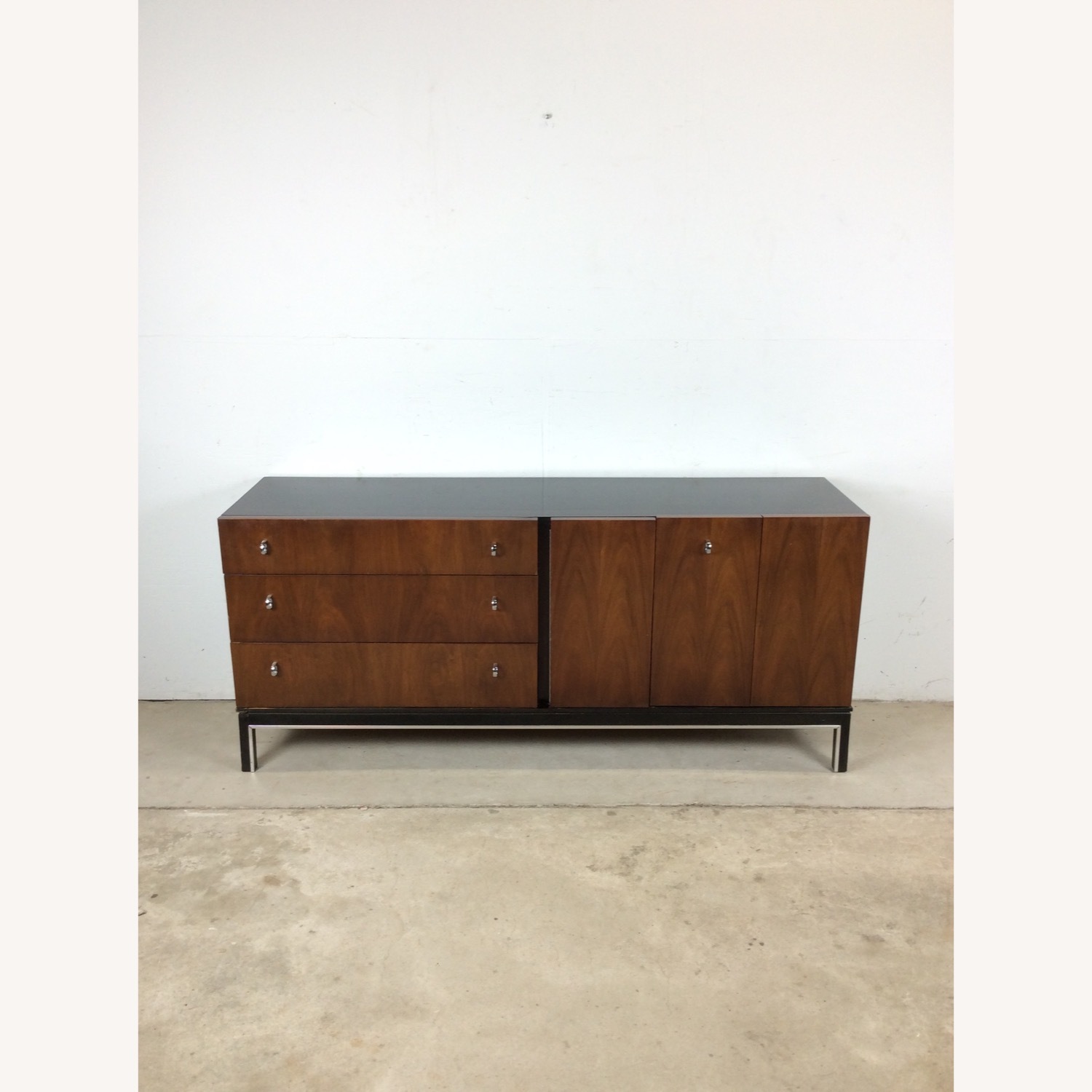 Mid Century Lowboy by Martinsville with Chrome - image-2