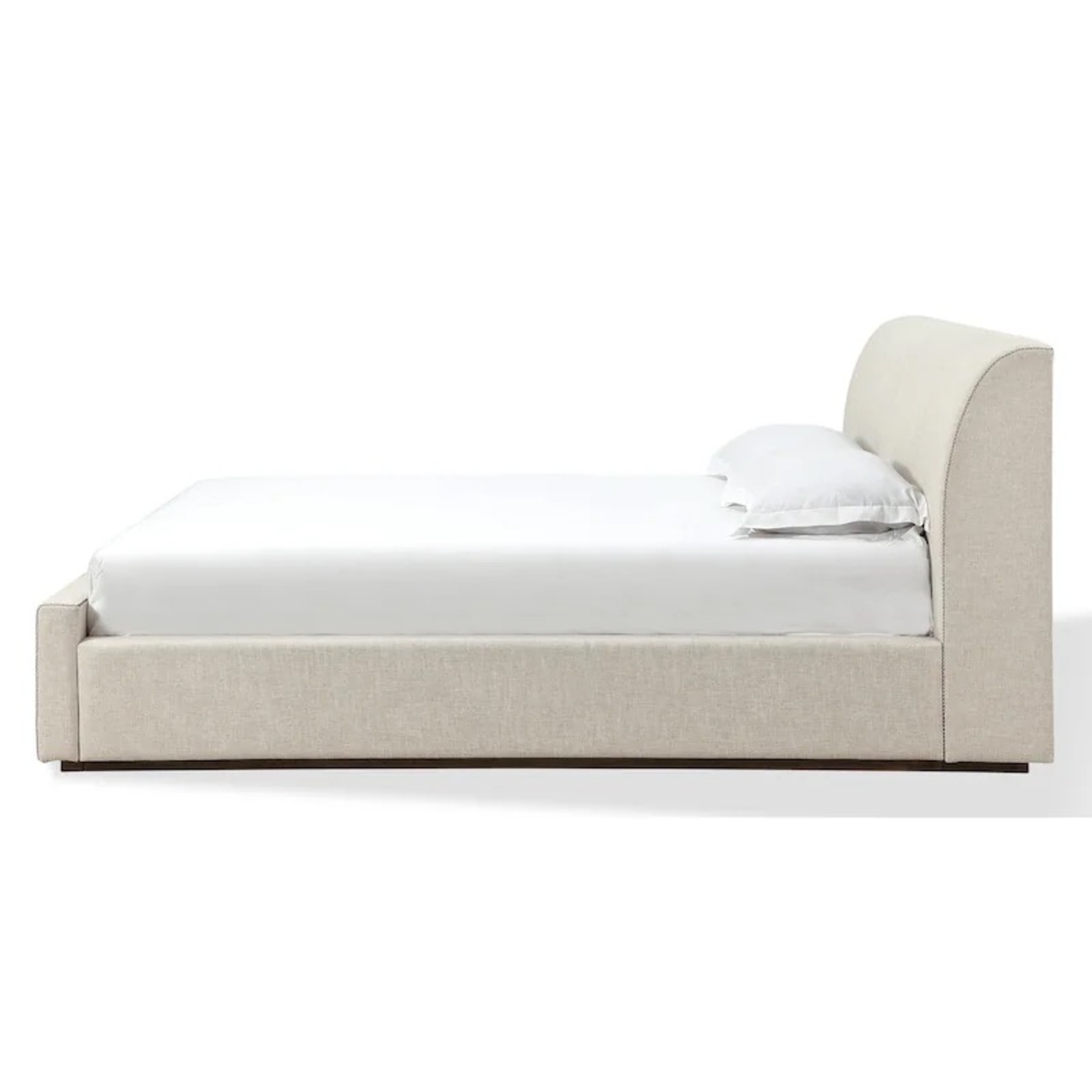 Urban Home Natural Fabric King Bed - image-3