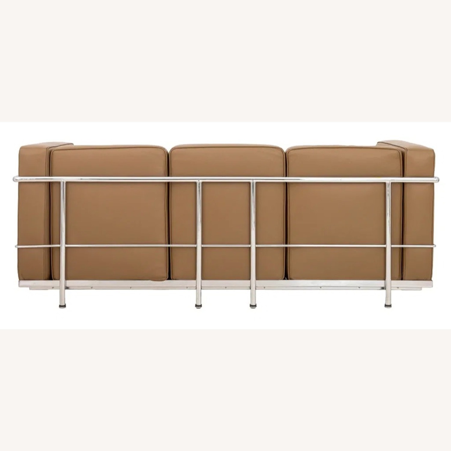 Vintage/Antique Light Brown 3+ Seater Sofa - image-4