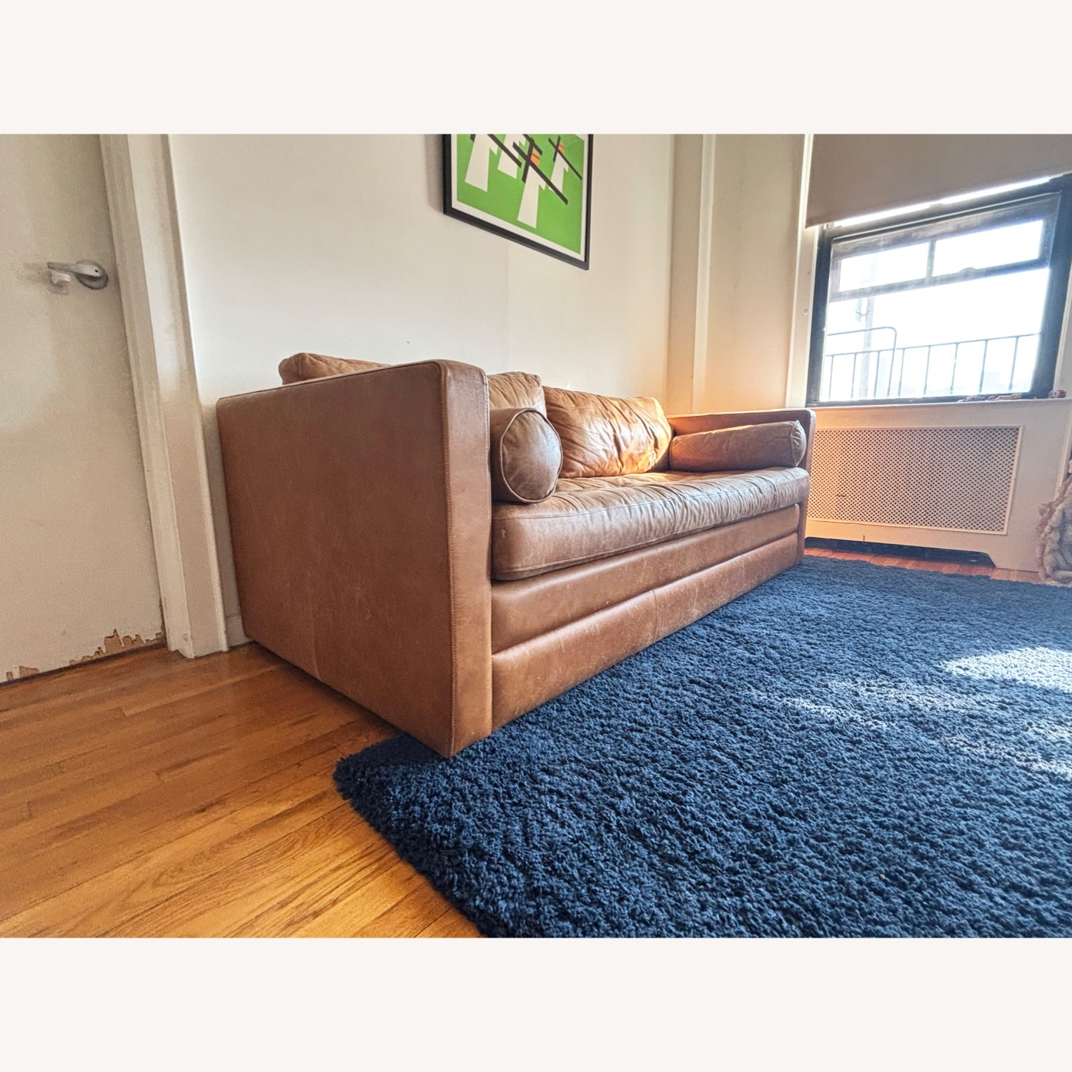 Napa Furniture Design Light Brown Sleeper Sofa - image-4