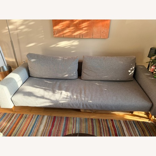 Used Dark Gray Fabric Sleeper Sofa for sale on AptDeco