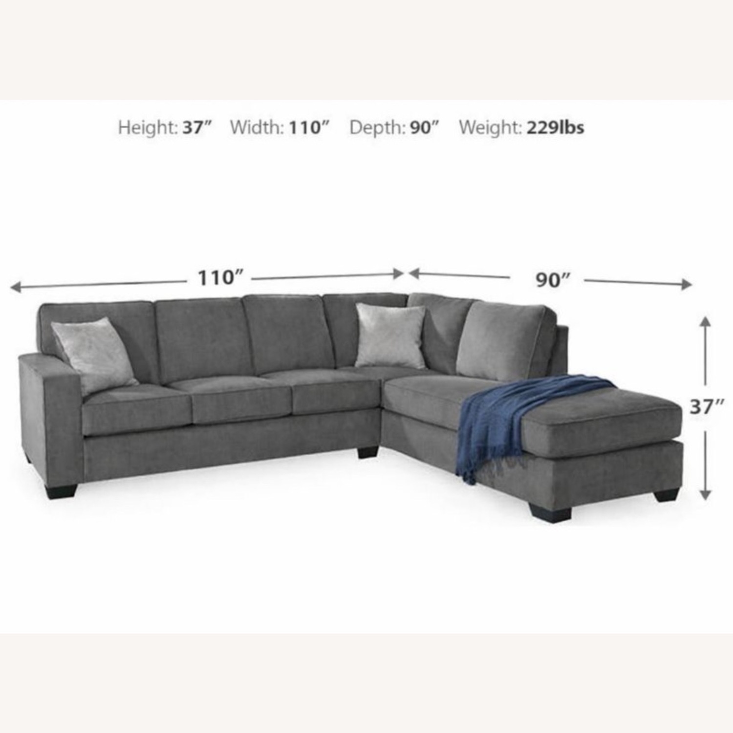 Ottoman L Shaped Sofa  - image-4
