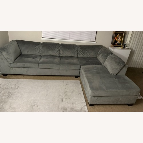 Used Ottoman L Shaped Sofa for sale on AptDeco