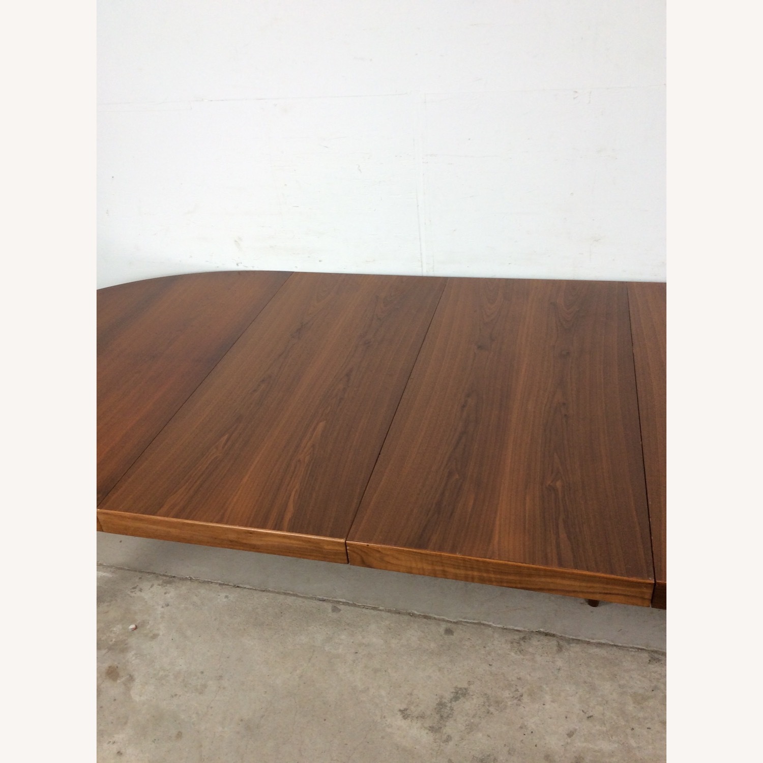 Danish Modern Teak Oval Dining Table with 3 Leafs - image-27