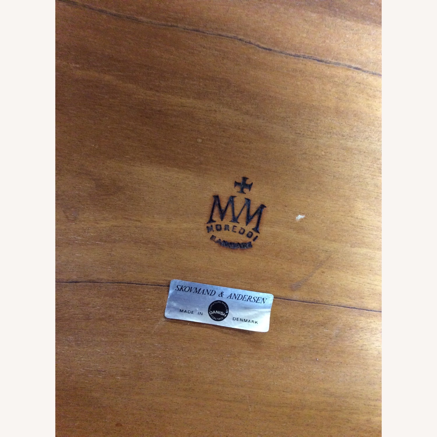 Danish Modern Teak Oval Dining Table with 3 Leafs - image-38