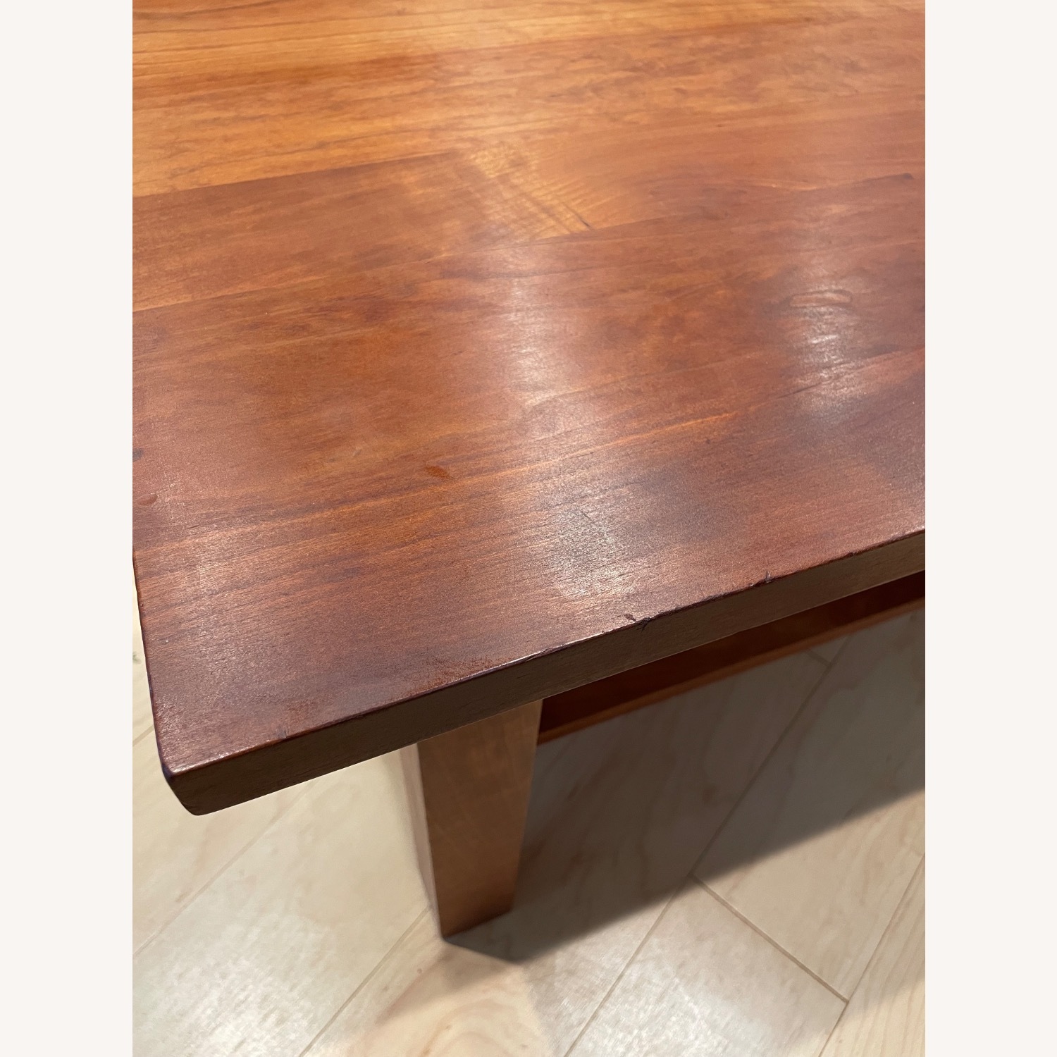 Cherry Wood Coffee Table - image-3
