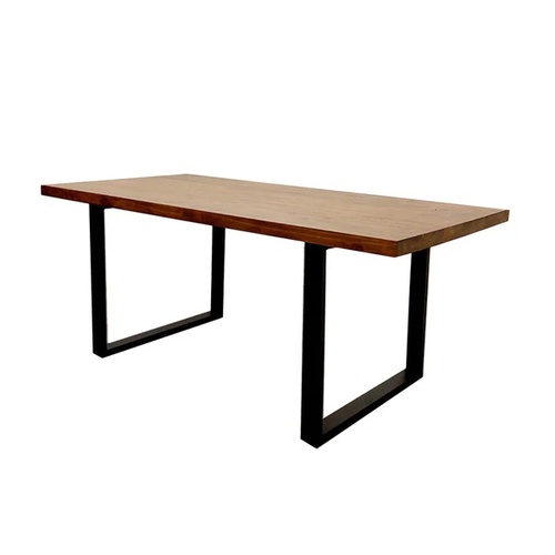 Used Arhaus Dark Brown Wood Dining Table for sale on AptDeco