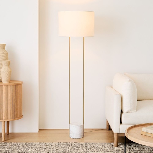 Used West Elm Industrial Outline Floor Lamp (67") for sale on AptDeco