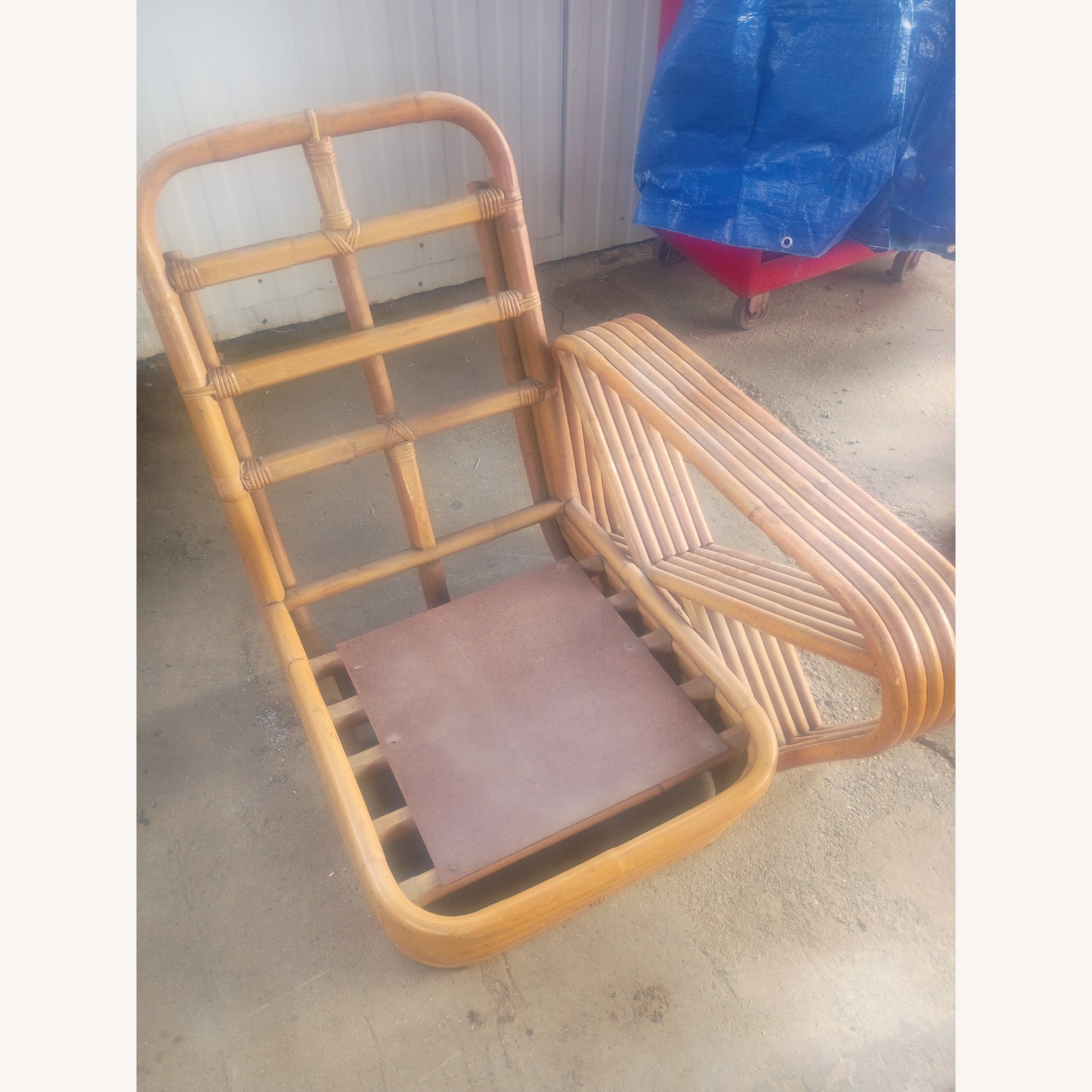 Paul Frank Rattan 3 piece Sectional Sofa - image-8