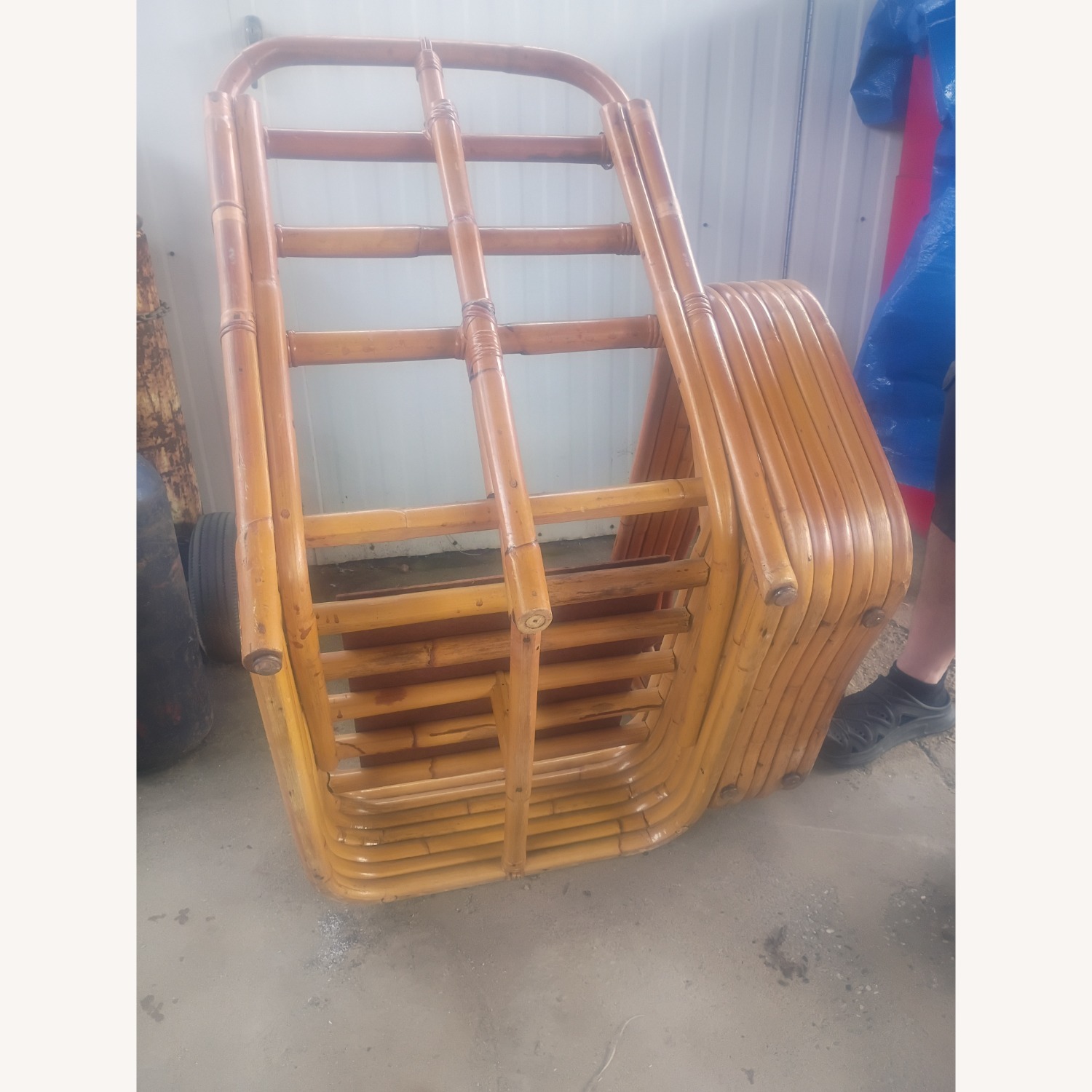 Paul Frank Rattan 3 piece Sectional Sofa - image-5