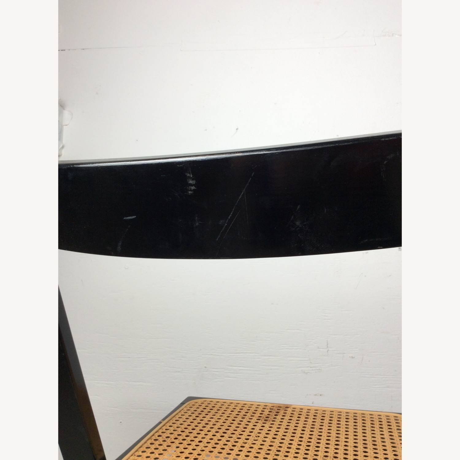 Set of 5 Folding Chairs with Cane Seats - image-9