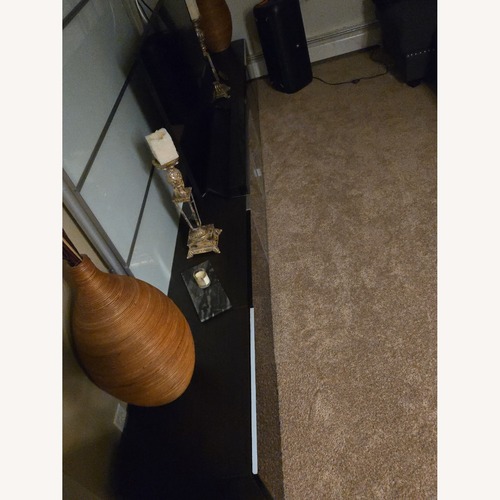 Used IKEA Black Wood Veneer Media Storage for sale on AptDeco