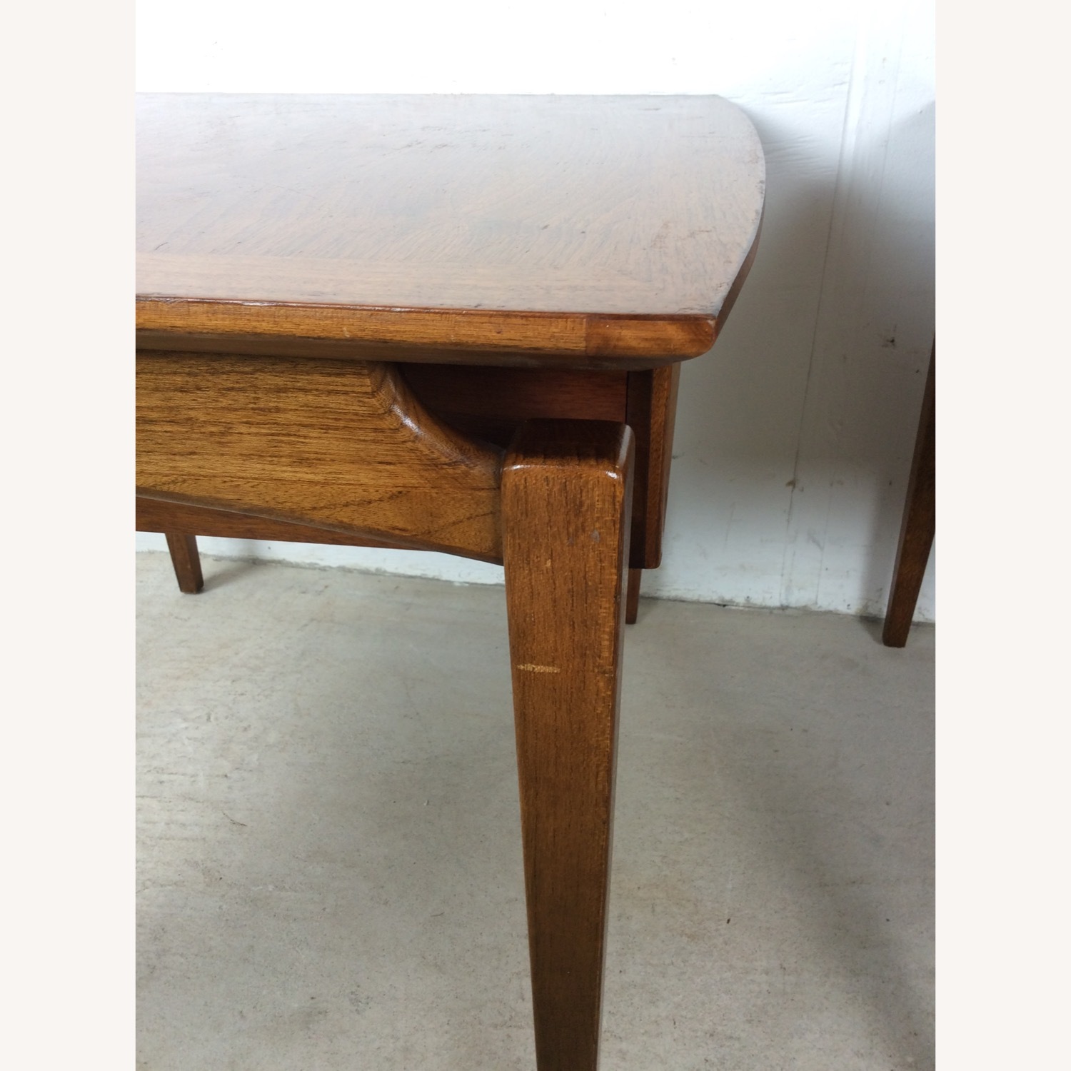 Pair of MCM End Tables with Drawer by Lane - image-19